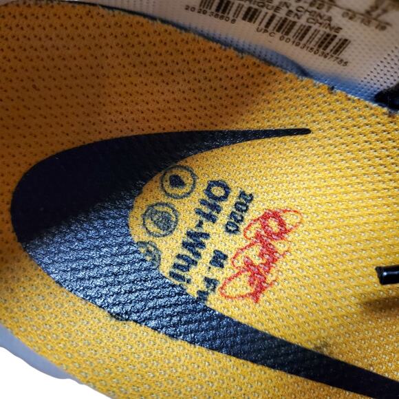 Off-White x Nike Zoom Terra Kiger 5 Black Women's Sneakers - Size 10 - Picture 7 of 8